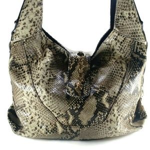 stuart weitzman snakeskin bag